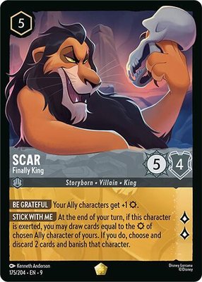Scar - Finally King, Fabled