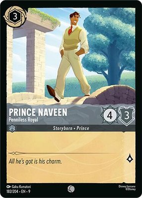 Prince Naveen - Penniless Royal, Fabled