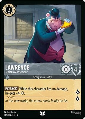 Lawrence - Jealous Manservant, Fabled