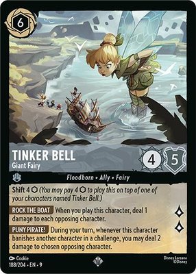 Tinker Bell - Giant Fairy, Fabled