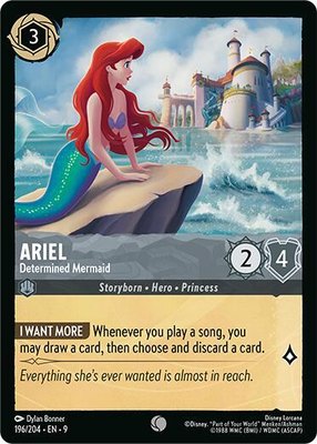 Ariel - Determined Mermaid, Fabled