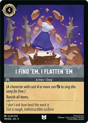 I Find 'Em, I Flatten 'Em, Fabled