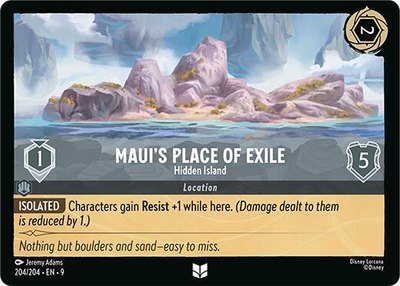 Maui's Place of Exile - Hidden Island, Fabled