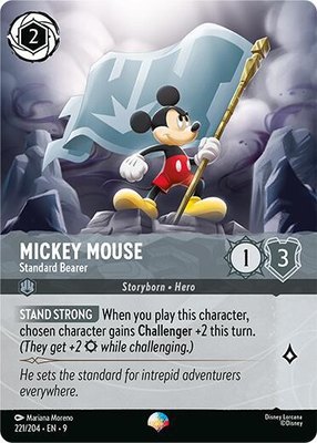 Mickey Mouse - Standard Bearer (Epic), Fabled