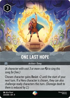 One Last Hope (Epic), Fabled