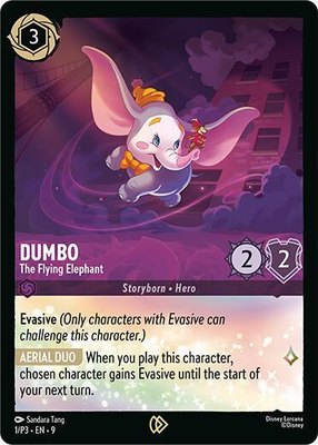 Dumbo - The Flying Elephant, Disney Lorcana Promo Cards