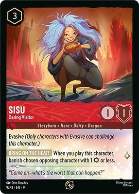 Sisu - Daring Visitor, Disney Lorcana Promo Cards