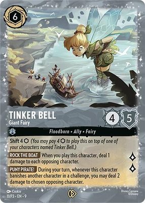 Tinker Bell - Giant Fairy, Disney Lorcana Promo Cards