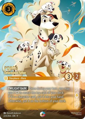 Pongo - Determined Father (Enchanted), Fabled