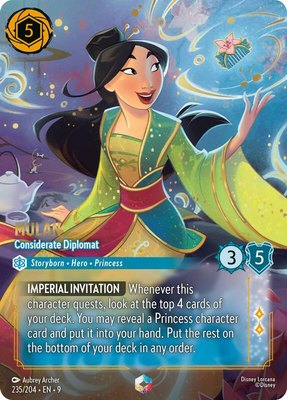 Mulan - Considerate Diplomat (Enchanted), Fabled