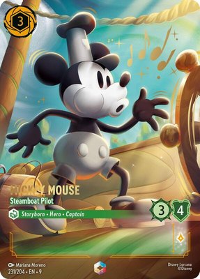 Mickey Mouse - Steamboat Pilot (Enchanted), Fabled