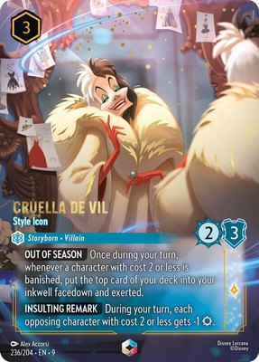 Cruella De Vil - Style Icon (Enchanted), Fabled