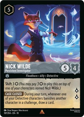 Nick Wilde - Persistent Investigator, Whispers in the Well