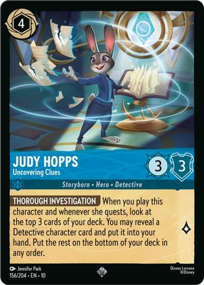 Judy Hopps - Uncovering Clues, Whispers in the Well