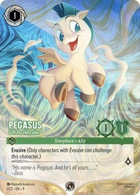 Pegasus - Gift for Hercules (1), Disney Lorcana Promo Cards