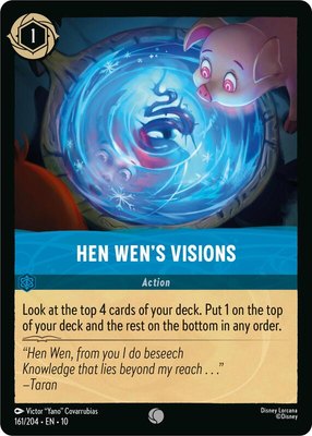 Hen Wen's Visions, Whispers in the Well