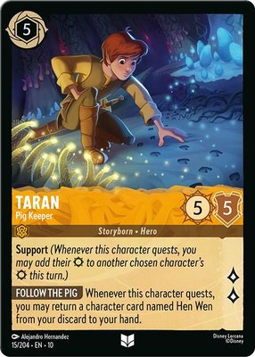 Taran - Pig Keeper, Whispers in the Well