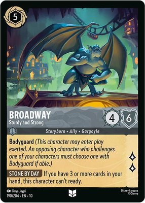 Broadway - Sturdy and Strong, Whispers in the Well