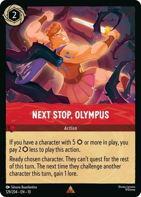 Next Stop, Olympus, Whispers in the Well