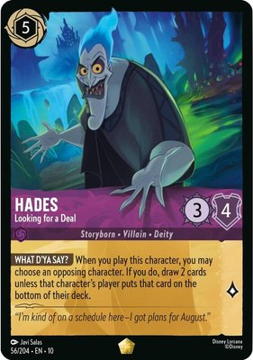 Hades - Looking for a Deal, Whispers in the Well