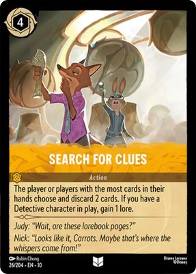 Search For Clues, Whispers in the Well