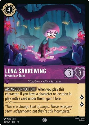 Lena Sabrewing - Mysterious Duck, Whispers in the Well
