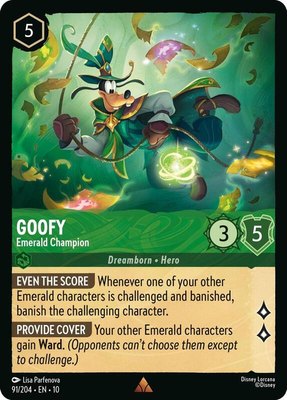 Goofy - Emerald Champion, Whispers in the Well