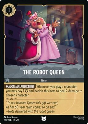 The Robot Queen, Whispers in the Well