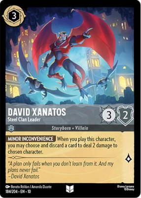 David Xanatos - Steel Clan Leader, Whispers in the Well