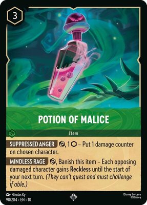 Potion of Malice, Whispers in the Well