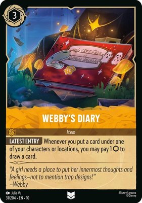 Webby's Diary, Whispers in the Well