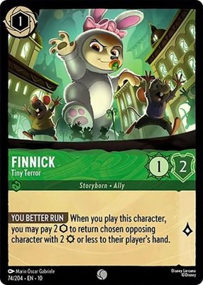 Finnick - Tiny Terror, Whispers in the Well