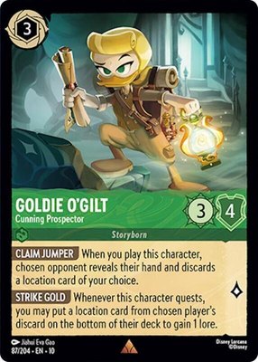 Goldie O'Gilt - Cunning Prospector, Whispers in the Well