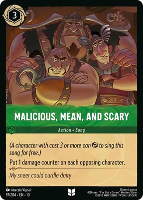 Malicious, Mean, and Scary, Whispers in the Well