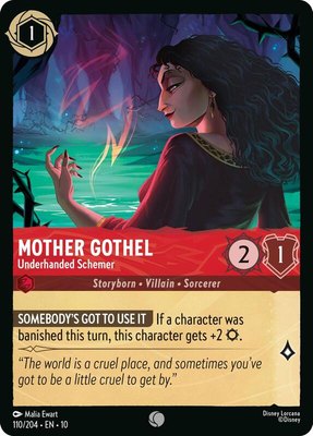 Mother Gothel - Underhanded Schemer, Whispers in the Well