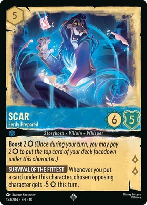 Scar - Eerily Prepared, Whispers in the Well