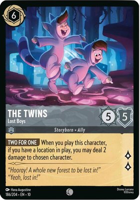 The Twins - Lost Boys, Whispers in the Well