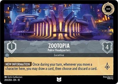 Zootopia - Police Headquarters, Whispers in the Well
