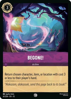 Begone!, Whispers in the Well