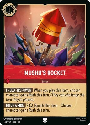 Mushu's Rocket, Whispers in the Well