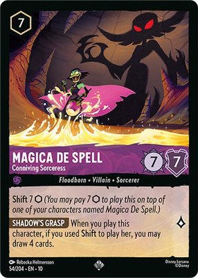 Magica De Spell - Conniving Sorceress, Whispers in the Well