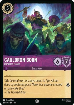 Cauldron Born - Mindless Horde, Whispers in the Well