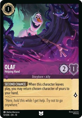 Olaf - Helping Hand, Whispers in the Well