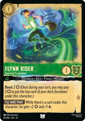 Flynn Rider - Spectral Scoundrel, Whispers in the Well