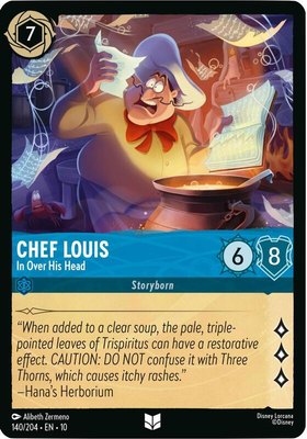 Chef Louis - In Over His Head, Whispers in the Well