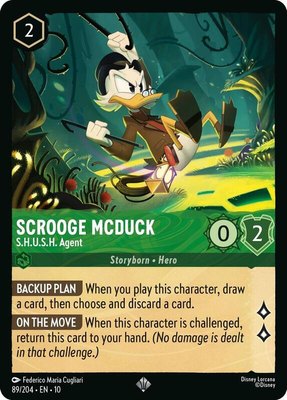Scrooge McDuck - S.H.U.S.H. Agent, Whispers in the Well