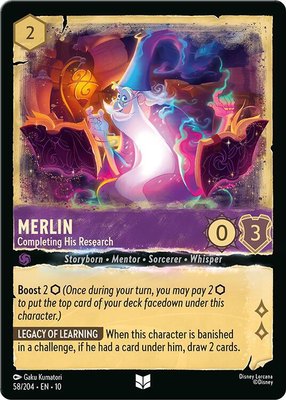 Merlin - Completing His Research, Whispers in the Well