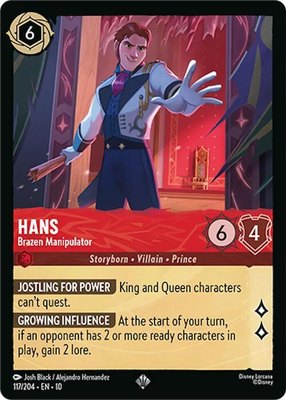 Hans - Brazen Manipulator, Whispers in the Well
