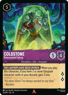 Coldstone - Reincarnated Cyborg, Whispers in the Well
