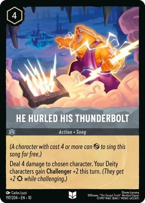 He Hurled His Thunderbolt, Whispers in the Well